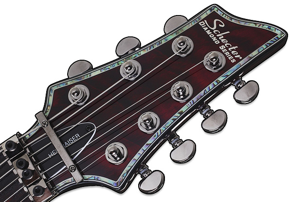 Электрогитара SCHECTER [HELLRAISER C-7 FR BCH] электрогитара 7-струнная, корпус: красное дерево, топ: волнистый клен, гриф: красное дерево, накладка: палиснадр, 24 лада, FloydRose, цвет: Black Cherry (BCH)