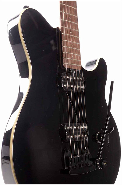 STERLING Axis Black with White - Электрогитара шестиструнная