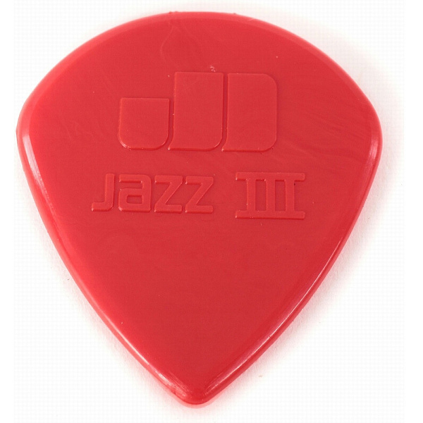 Dunlop 47P3N медиатор NYLON , JAZZ, красный