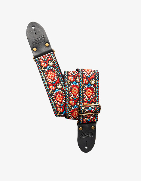Acoustic Union Jacquard, Saffron - Ремень для гитары жаккардовый