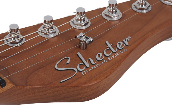 Электрогитара SCHECTER [NICK JOHNSTON TRAD-HSS A. INK] электрогитара 6-струнная, корпус: ольха, гриф: обоженный клён, накладка черное дерево, на болтах, звукосниматели: HSS, 22 лада, цвет: Atomic Inc