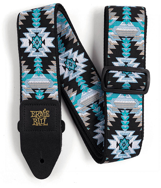 ERNIE BALL 4609 Jacquard Albuquerque Blue - Ремень для гитары