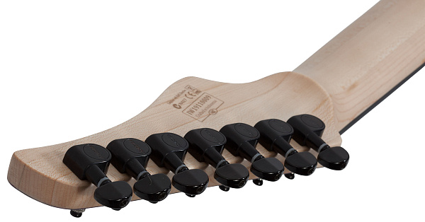 Электрогитара SCHECTER [C-7 PRO CB] электрогитара 7-струннаякорпус: красное дерево, топ: кап, гриф: клен 3 куска, накладка: венге, 24 лада, цвет: Charcoal Burst (CB)