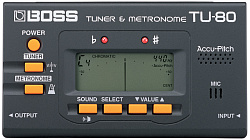 BOSS TU-80 хроматический тюнер/метроном