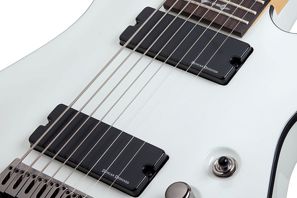 Электрогитара SCHECTER [DEMON-8  VWHT] электрогитара 8-струнная, корпус: липа, гриф: клен, накладка: венге, 24 лада, цвет: Vintage White (VWHT)