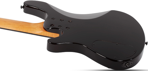 Бас-гитара SCHECTER [C-5 STANDARD TB] бас-гитара 5-струнная, корпус: красное дерево, топ из капа, гриф: печеный клен, накладка: палисандр, 24 лада, цвет Tobacco Burl (TB)