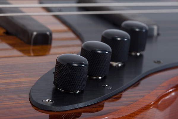 Бас-гитара SCHECTER [J-4 EXOTIC FVSB]  4-струнная, корпус: болотный ясень, топ: зебравуд, гриф: запеченный клен, 21 лад, звукосниматели: EMG Metal Works SJ, цвет: Faded Vintage Sunburst (FVSB)