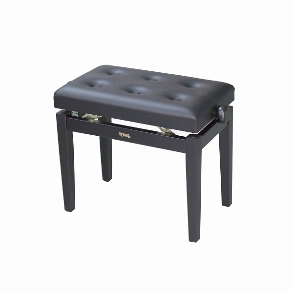 TEMPO Turris 151/MB - Банкетка, пуговицы, цвет:чёрный