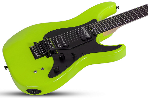 Электрогитара SCHECTER [SUN VALLEY SUPER SHREDDER FR-S B.GRN] электрогитара 6-струнная, корпус: красное дерево, гриф: клен, накладка: черное дерево, 24 лада, Sustaniac, FloydRose, цвет: Beach Green (B.GRN)