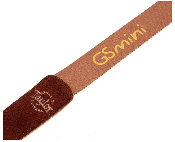TAYLOR 66500 GS mini Guitar Strap, Brown Suede/Brown Ремень для гитары...