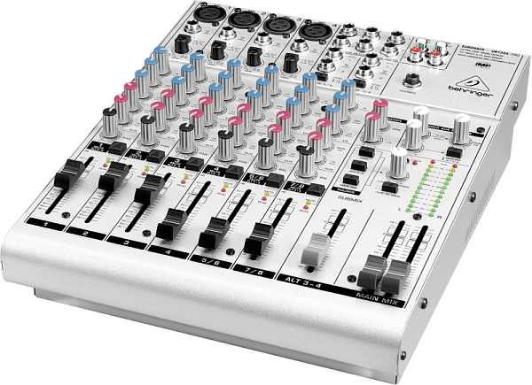 Behringer UB1204-PRO - микшер, 4моно+2стерео, 3-х полосный эквалайзер, 2AUX, 2 подгруппы