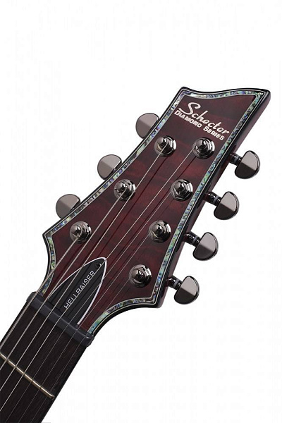 Электрогитара SCHECTER [HELLRAISER C-7 BCH] электрогитара 7-струнная, корпус: красное дерево, топ: волнистый клен, гриф: красное дерево, накладка: палиснадр, 24 лада, цвет: Black Cherry (BCH)