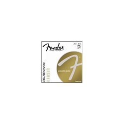FENDER STRINGS NEW ACOUSTIC 70L 80/20 BRNZ BALL END 12-52, струны для акустической гитары, бронза