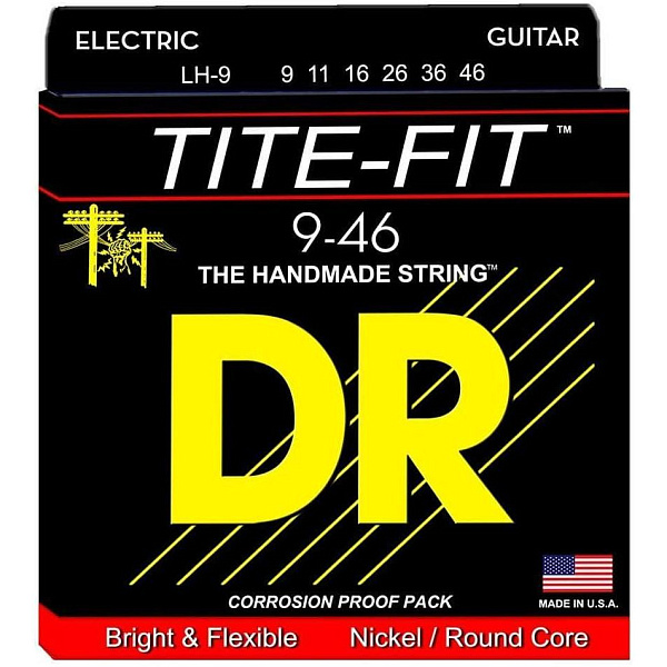DR LH 9 - Струны для электрогитары