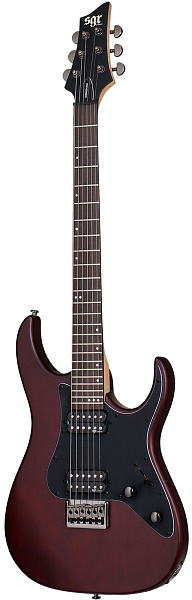 Электрогитара SCHECTER [BANSHEE-6 SGR BY SCHECTER WSN] электрогитара 6-струнная, с чехлом, корпус: липа, гриф: клен, накладка: палисандр, 24 лада, цвет Walnut Satin (WSN)