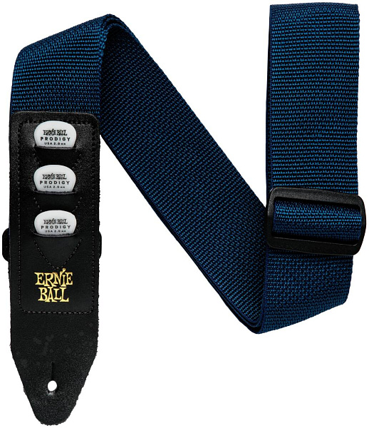 ERNIE BALL 4236 PickHolder Navy - Ремень для гитары