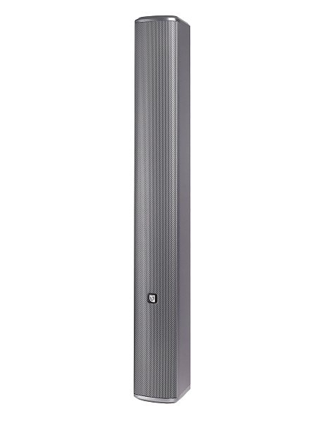 Звуковая колонна Intrend [ITSPK-CL425-G] пассивная, 4x2.5", 4 Ом (100Вт RMS), SPL 113dB,  106Hz-20kHz, 120°x20° (HхV), вес 3.4кг, цвет угольный металлик, крепление в комплекте, (цена за 1шт., в упаковке 2 шт.)