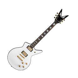 Dean CADISEL CWH Электрогитара типа «Les Paul», 22 лада, 24 3/4, HH, 2V+2T, цвет белый.