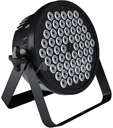 PROCBET PAR LED 60-3 RGB Светодиодный прожектор , 60 светодиодов по 3 Вт, RGB, 28°, DMX512, звуковая