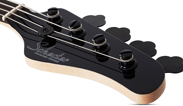 Бас-гитара SCHECTER [J-4 ROSEWOOD FB G.BLK ] бас-гитара 4-струнная, корпус: ольха, гриф: клен, накладка палисандр, на болтах, 21 лад, цвет: Gloss Black (G.BLK)