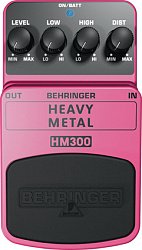 Behringer HM300- Педаль эффектов "хэви метал"-дисторшн