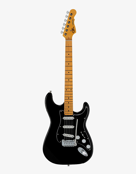 G&L Tribute Legacy Black MP Poplar - Электрогитара Stratocaster, цвет чёрный