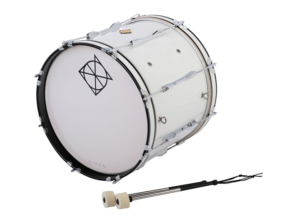 PMZCL4181-WT Маршевый бас-барабан, 18" х 14", Dixon