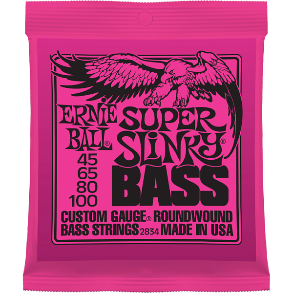 ERNIE BALL PO2834 - Струны для бас-гитары (45-100)