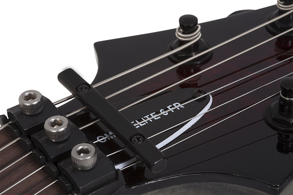 Электрогитара SCHECTER [OMEN ELITE-6 FR BCHB] электрогитара 6-струнная, корпус: красное дерево, топ: кап, гриф: клен, накладка: палисандр, 24 лада, FloydRose, цвет: Black Cherry Burst (BCHB)