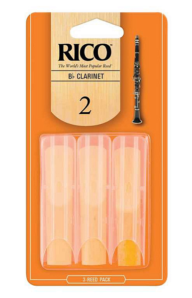RICO RCA0320 Трости для кларнета Вb, размер 2.0, 3 шт.