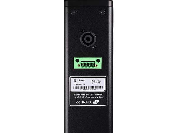 Звуковая колонна Intrend [ITSPK-CL425-B] пассивная, 4x2.5", 4 Ом (100Вт RMS), SPL 113dB,  106Hz-20kHz, 120°x20° (HхV), вес 3.4кг, цвет черный, крепление в комплекте, (цена за 1шт., в упаковке 2 шт.)
