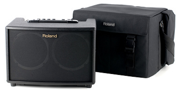 Roland AC-60 60-ваттный комбо для акустической гитары с эффектами и со входом для микрофона.