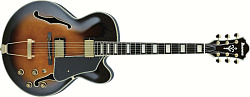 IBANEZ AFJ95 VIOLIN SUNBURST Полуакустическая гитара, цвет Violin Sunburst.