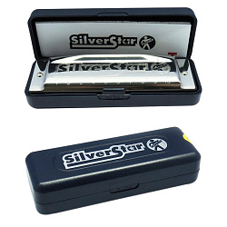 Hohner M50401x Silver Star C-major Губная гармошка.