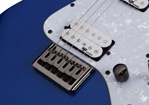 Электрогитара SCHECTER [BANSHEE-6 SGR BY SCHECTER EB] электрогитара 6-струнная, с чехлом, корпус: липа, гриф: клен, накладка: палисандр, 24 лада, цвет Electric Blue (EB)