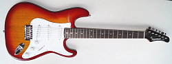 Samick LS10/CS Электрогитара, тип Stratocaster, цвет вишневый sunburst.