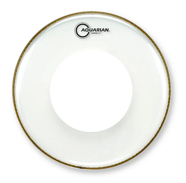 PDS2-13 Super-2 Clear Power Dot Пластик для том-барабана 13", Aquarian