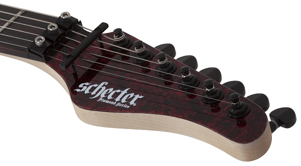 Электрогитара SCHECTER [SUN VALLEY SUPER SHREDDER FR-S RED REIGN RR] электрогитара 6-струнная, корпус: красное дерево, гриф: клен, накладка: черное дерево, 22 лада,Sustaniac, FloydRose, цвет: RED REIGN (RR)
