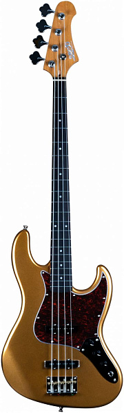 JET JJB-300 GD R - Бас-гитара Jazz Bass, цвет золотой