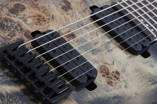 Электрогитара SCHECTER [C-7 PRO CB] электрогитара 7-струннаякорпус: красное дерево, топ: кап, гриф: клен 3 куска, накладка: венге, 24 лада, цвет: Charcoal Burst (CB)