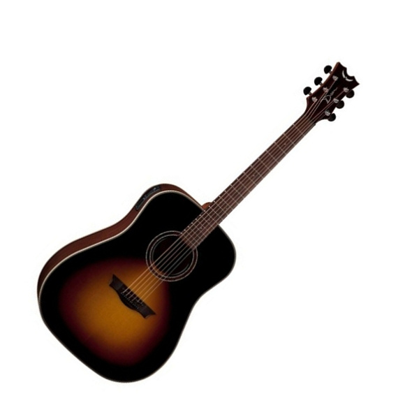 Dean NSD TSB Электроакустическая гитара дредноут, 25 1/4, EQ, тюнер, ель, цвет табачный санберст.