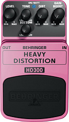 BEHRINGER HD300 - педаль эффектов 'хэви метал'-дисторшн