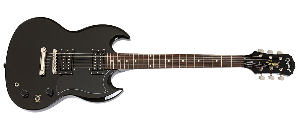 EPIPHONE SG SPECIAL EBONY CH Электрогитара, цвет черный.