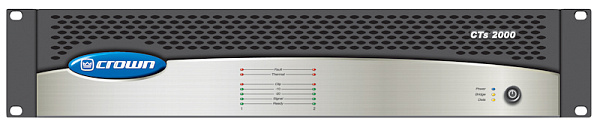 Crown CTs2000 усилитель. стерео: 2Х1000 Вт\2 Ом \4