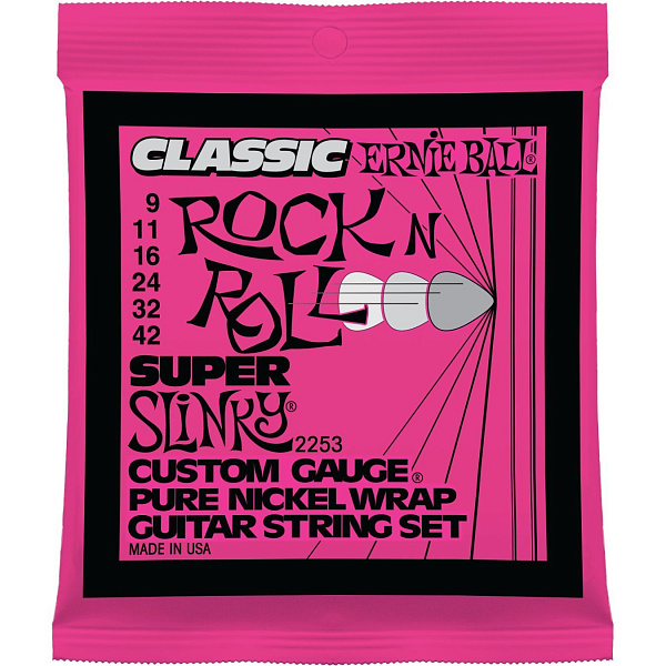 Ernie Ball 2253 Струны для электрогитары