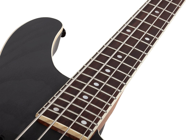 Бас-гитара SCHECTER [C-4 STANDARD CS] бас-гитара 4-струнная, корпус: красное дерево, топ из капа, гриф: печеный клен, накладка: палисандр, 24 лада, цвет Charcoal Satin (CS)
