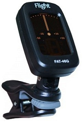 FLIGHT FAT-46G Тюнер-прищепка гитарный с автовключением.