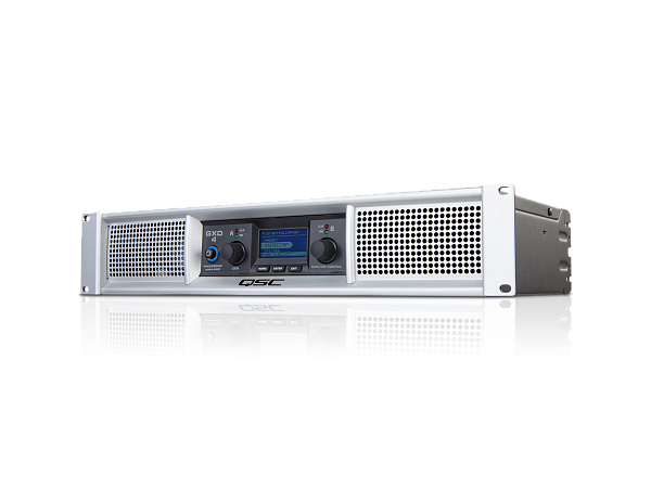 QSC GXD4 / 2-канальный усилитель мощности c DSP, 2 x 400 Вт  8 Ом 