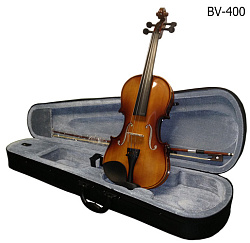 BRAHNER BV-400 4/4 Скрипка 4/4 (комплект - кейс + смычок). 