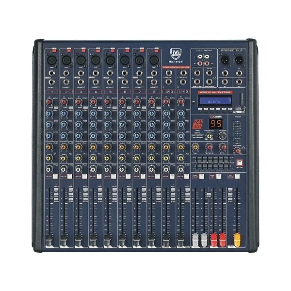 Moti.vity MA-1410-F - 12-канальный аналоговый микшерный пульт с USB